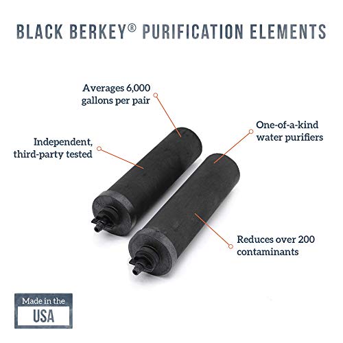 Berkey Black Water Purification Elements - WaterFilters.NET