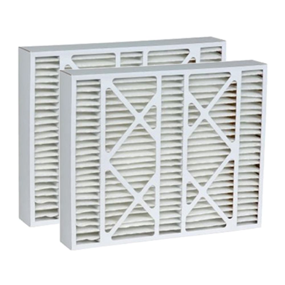 Tier1 19x20x4-1/4 Merv 8 Pleated AC Furnace Air Filter 2 Pack (Actual Size: 19 1/8 x19 13/16 x 4 1/2) - WaterFilters.NET