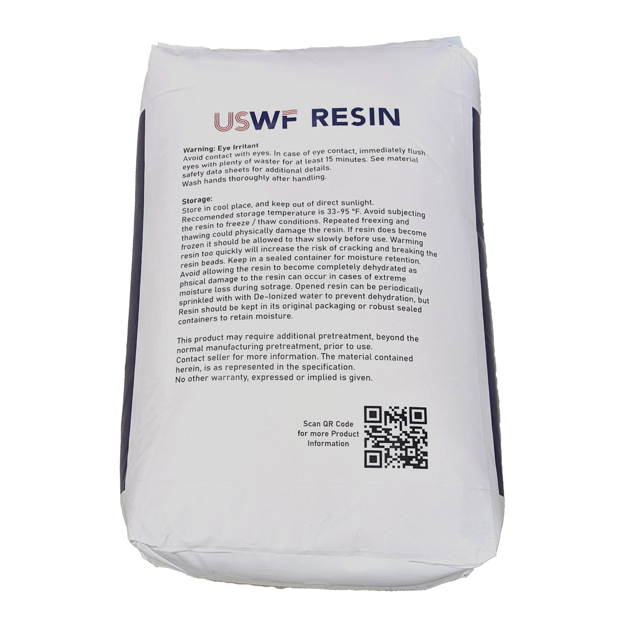 USWF 50 lbs. 1 cu. ft. Ion Exchange Water Softener Resin