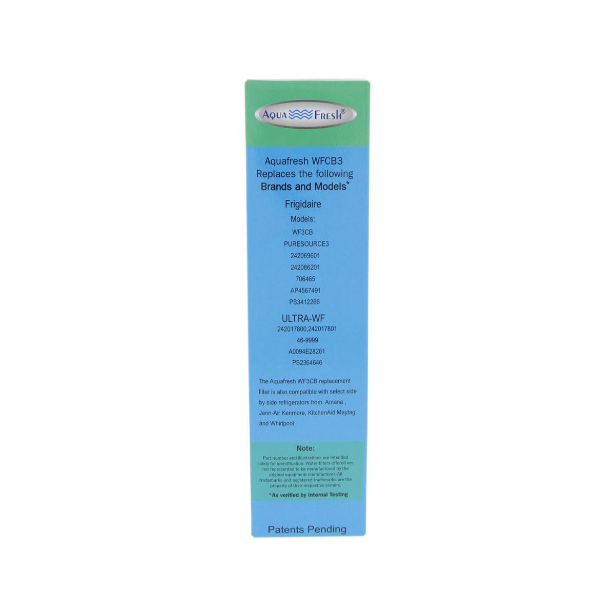 Aqua-Fresh WF425 Refrigerator Water Filter Replacement for WF3CB