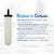 W9120133 British Berkefeld 7 Inch Ultra Fluoride Imperial Gravity Filter