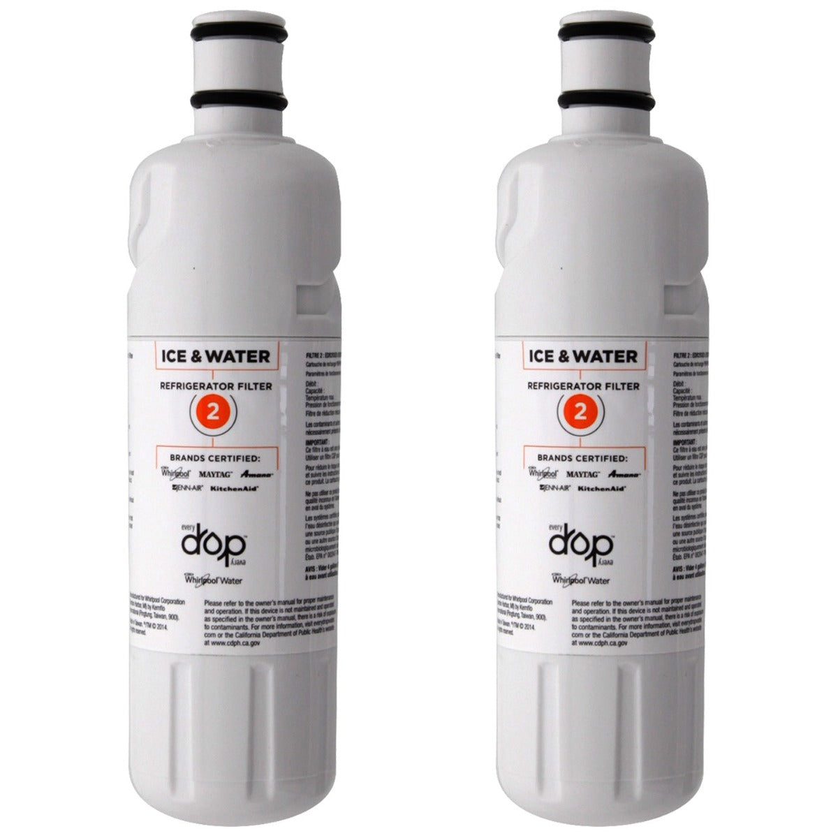 2 Refrigerator deals filter