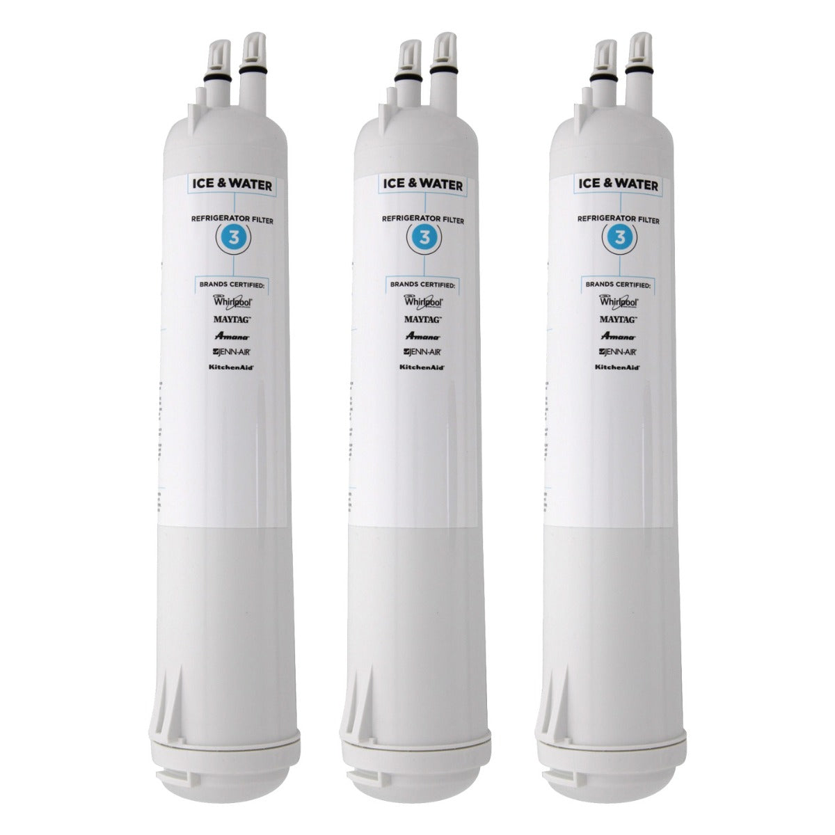 Whirlpool Pur 4396710 hot Replacement Ice & Water Refrigerator Filter set of 3