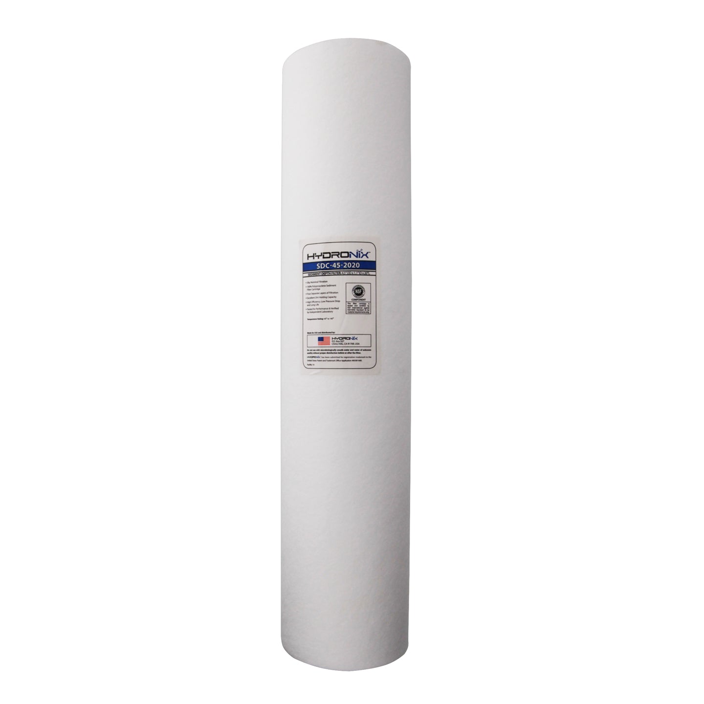 Hydronix SDC-45-2020 Sediment Polypropylene Water Filter Cartridges