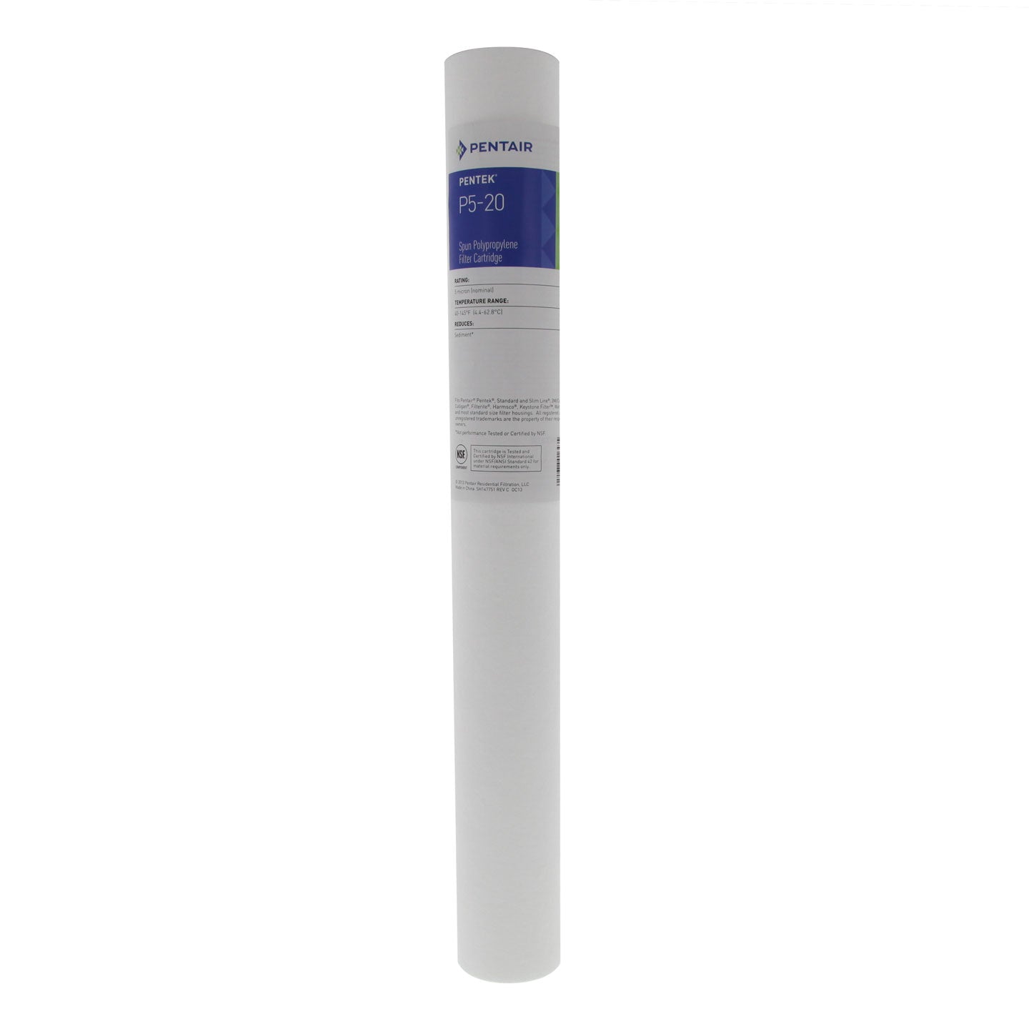 Pentek P5-20 Sediment Water Filters (20-inch x 2-3/8-inch) - WaterFilters.NET