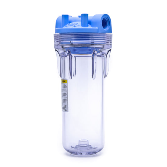 Pentek 3G-STANDARD-CLEAR-34-PR10 Whole House Standard 10 inch Filter Housing - WaterFilters.NET