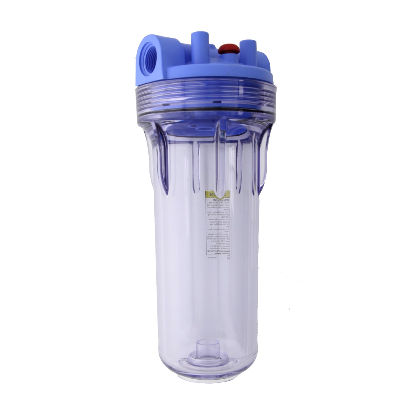 Pentek 3G-STANDARD-CLEAR-34-PR10 Whole House Standard 10 inch Filter Housing - WaterFilters.NET