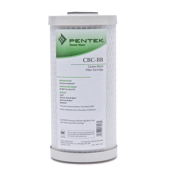 Pentek CBC-BB Cyst Reduction Water Filters (9-3/4-inch x 4-5/8-inch) - WaterFilters.NET