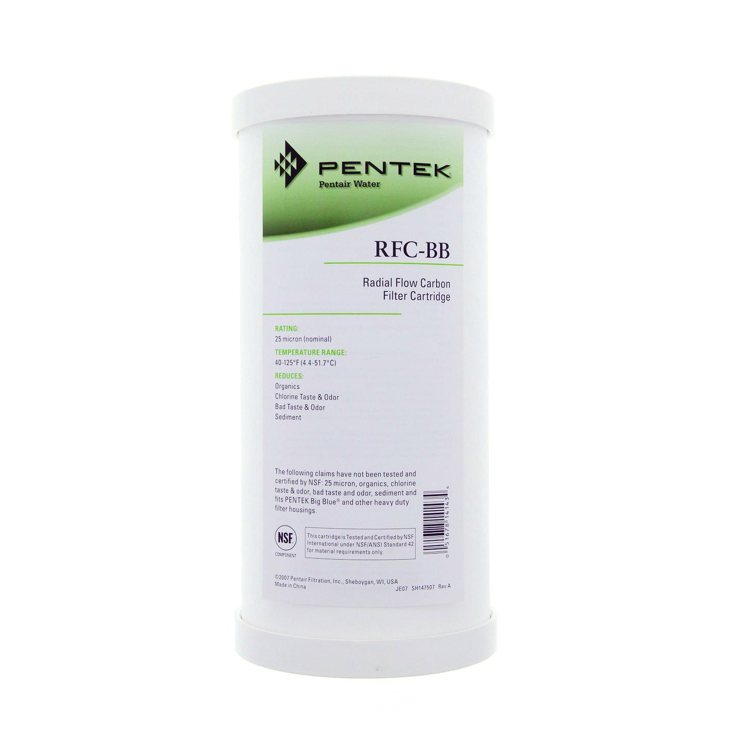 Pentek RFC-BB Whole House Filter Replacement Cartridge - WaterFilters.NET