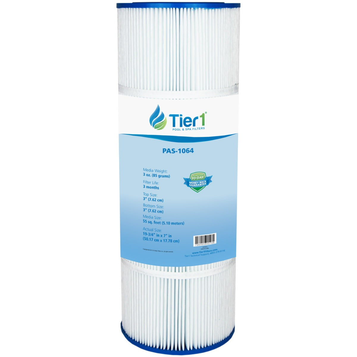 19-5/8 X 7 Inch Tier1 PAS-1064 Replacement For CX550-RE - WaterFilters.NET