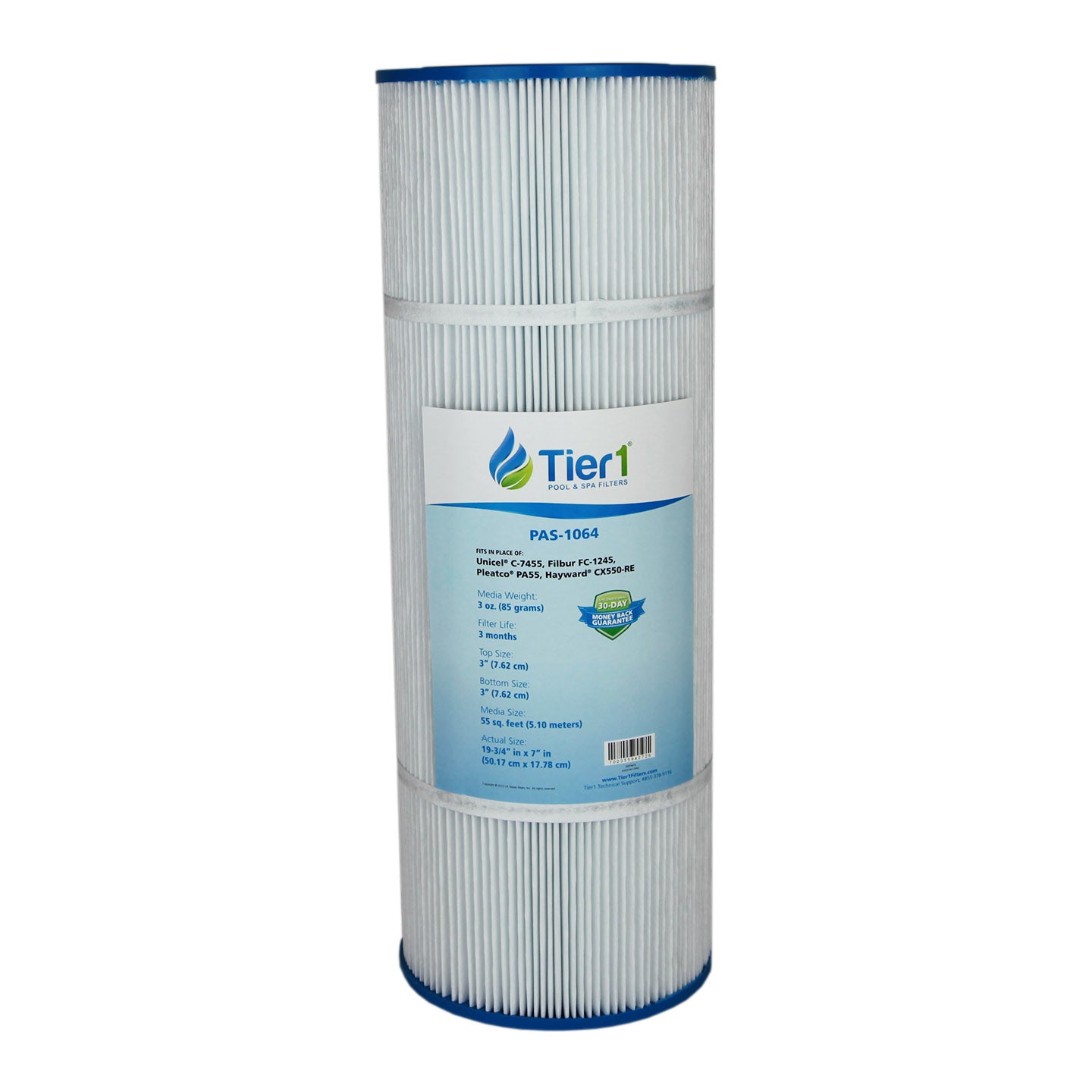 19-5/8 X 7 Inch Tier1 PAS-1064 Replacement For CX550-RE - WaterFilters.NET