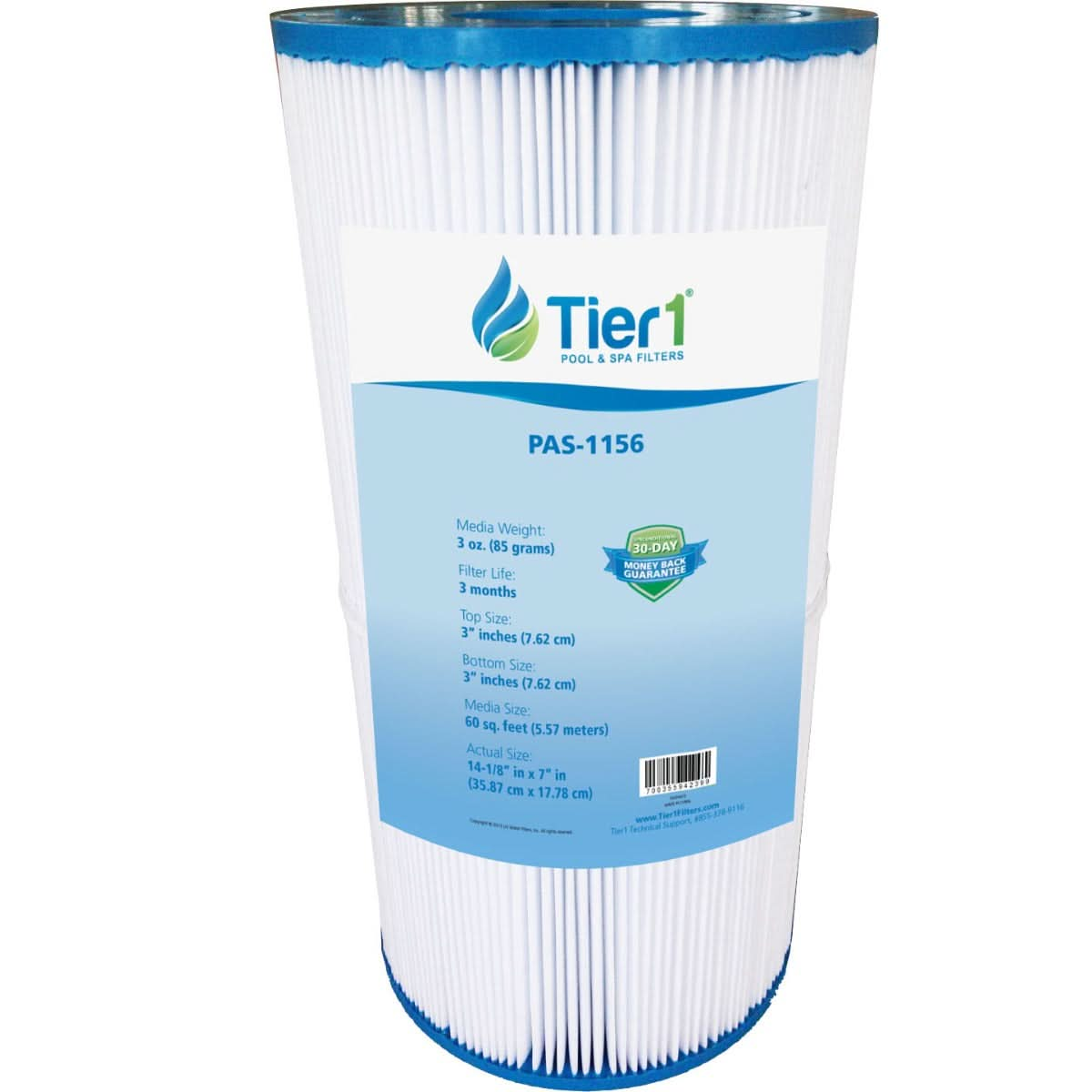 14-1/8 X 7 Inch Tier1 PAS-1156 Replacement For 178569 & R173572 - WaterFilters.NET