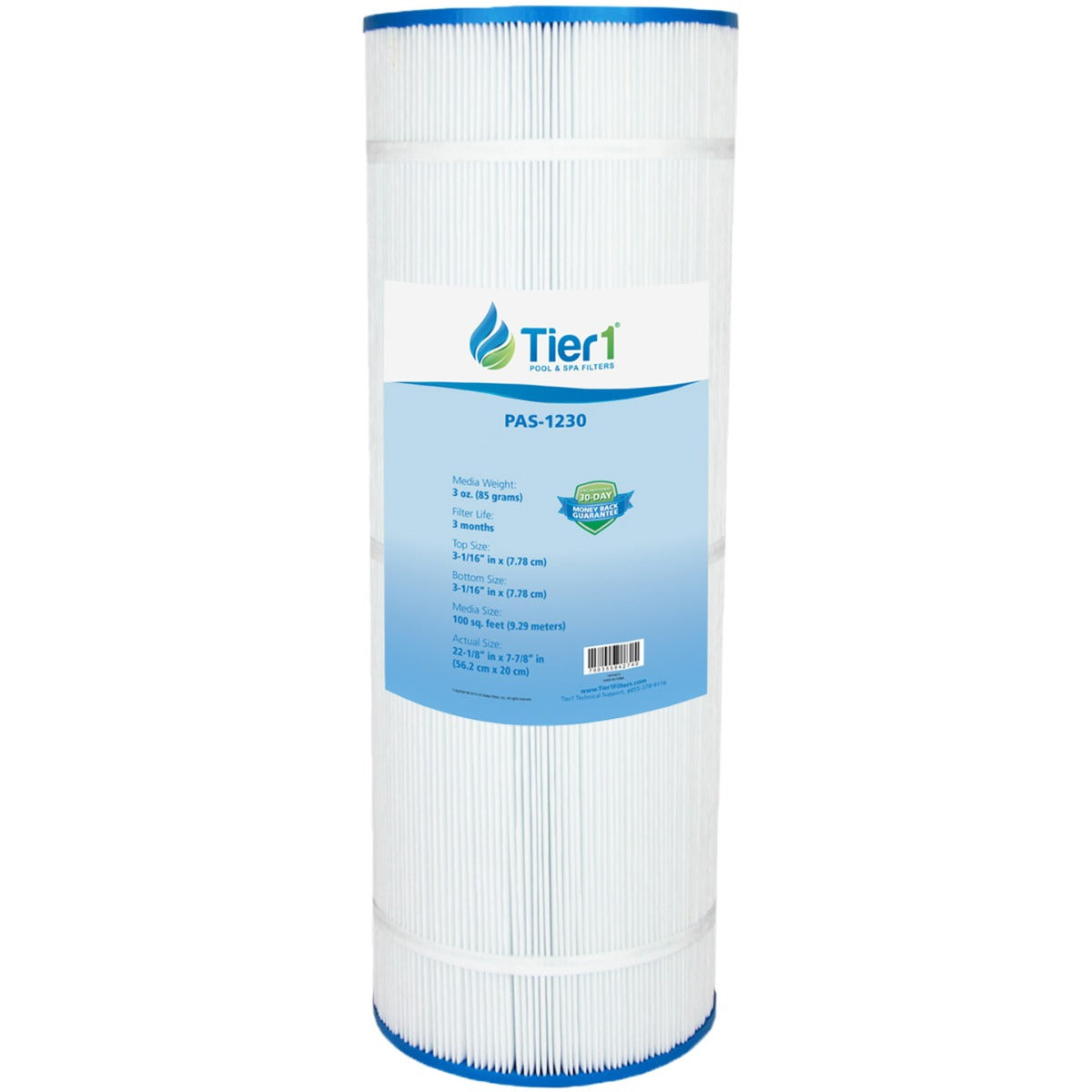 TIER1 PAS-1230 Replacement Pool and Spa Filter