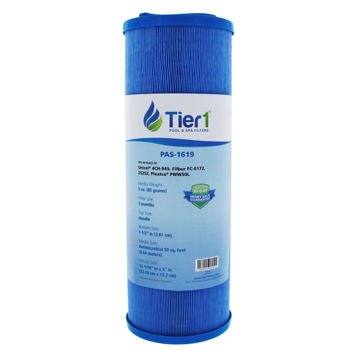 Tier1 brand replacement for 817-4050 (Antimicrobial) (With Label)