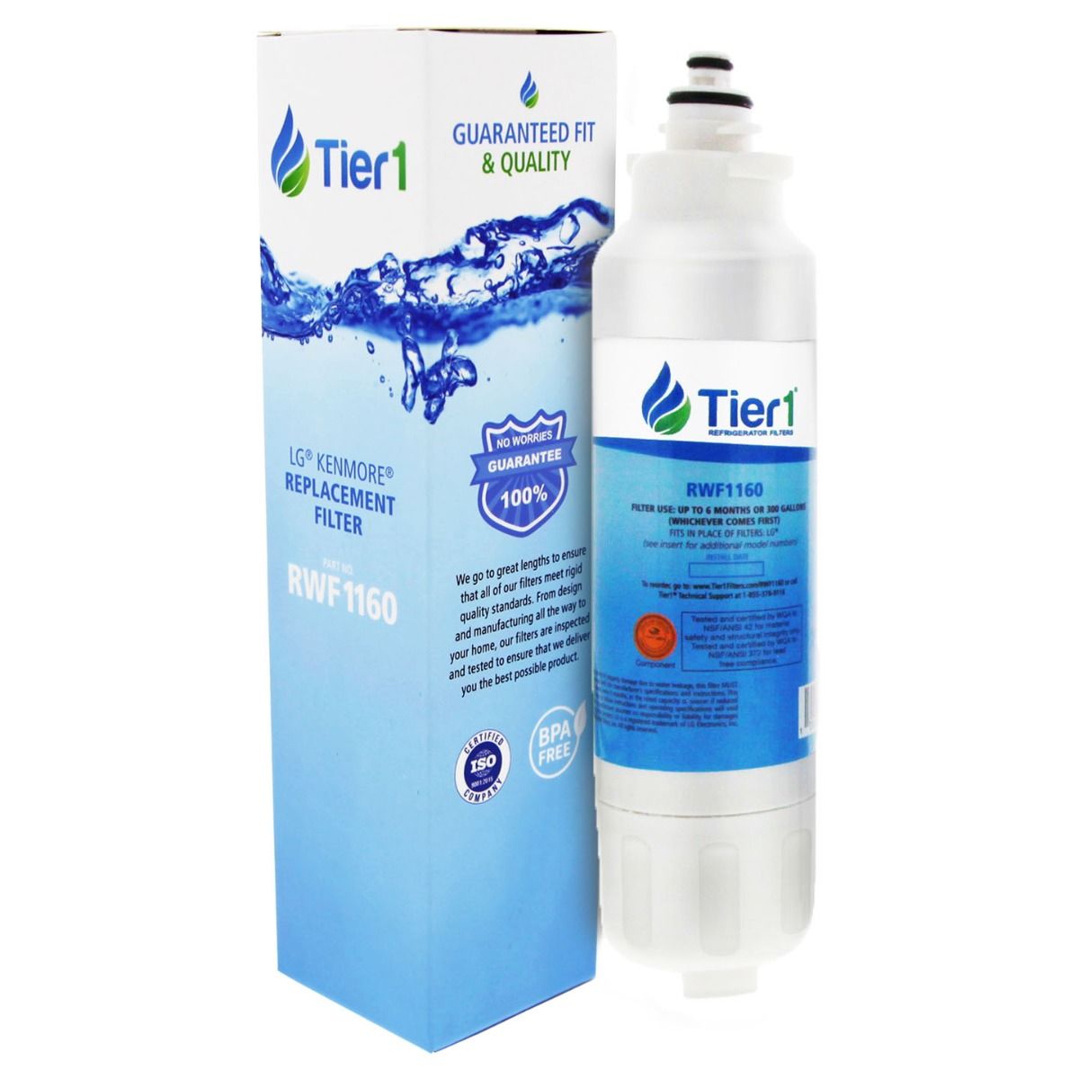 Tier1 LG LT800P Refrigerator Water Filter Replacement Comparable