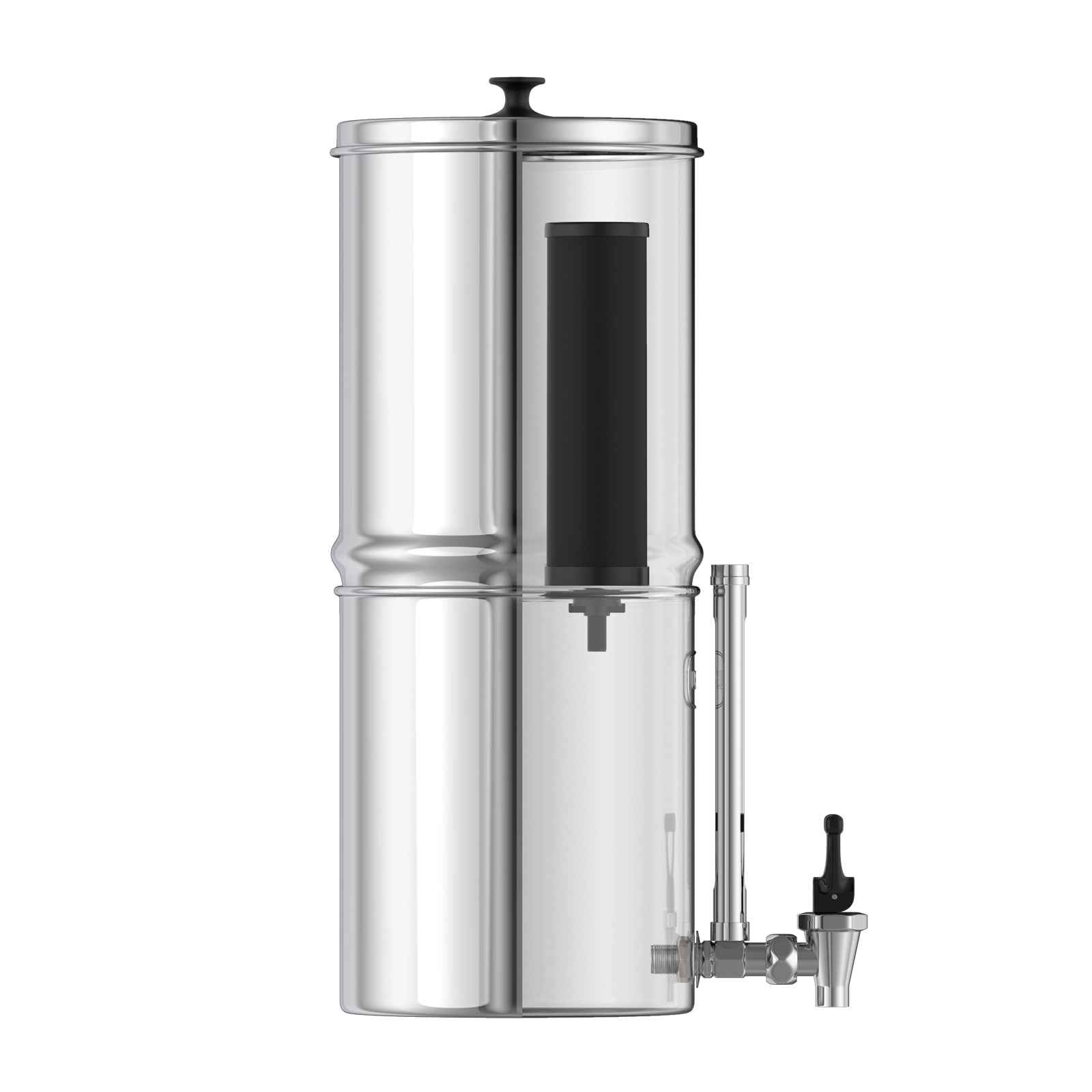 USWF 2.25 Gallon Stainless Steel Gravity Fed Filter System
