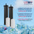 USWF Gravity Filter Elements Combo Pack, Black Carbon And Fluoride Elements