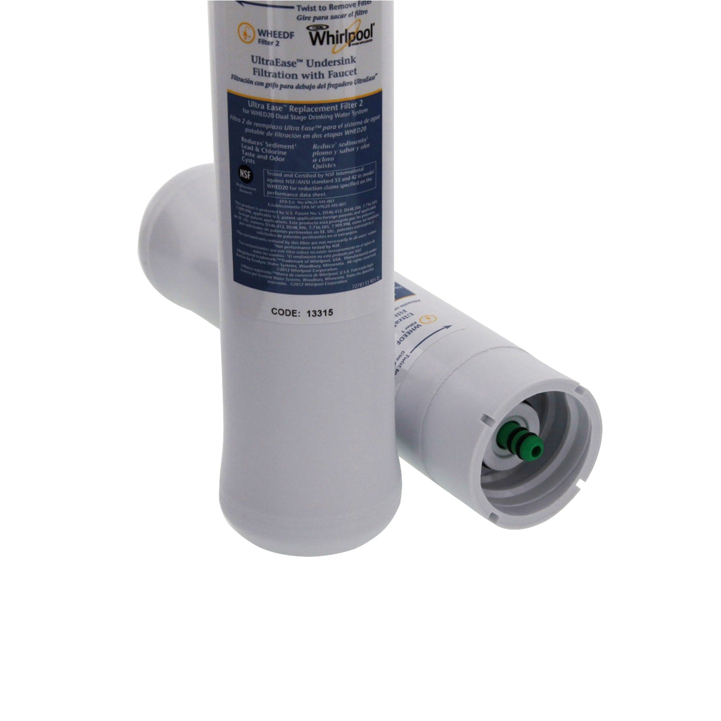 WHEEDF Whirlpool UltraEase Water Filter Pack (alternate)